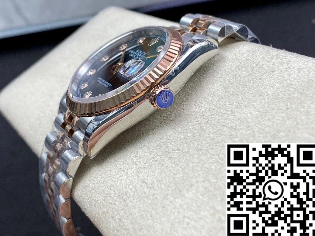 Factory Rolex Diamond-set EW M126231-0019 Dial Datejust 0512